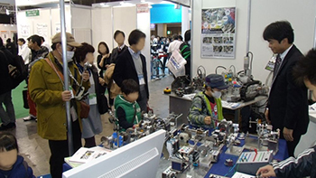 2015国際ロボット展メカトロ教材出展報告